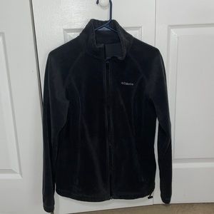 Columbia black zip up jacket